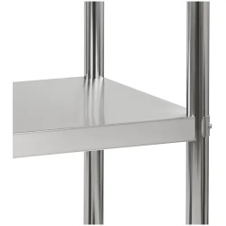 Royal Catering RCER-120 teräshylly 120 cm, 4 tasoa, ruostumaton teräs