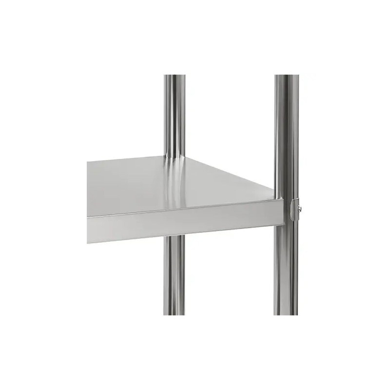 Royal Catering RCER-120 teräshylly 120 cm, 4 tasoa, ruostumaton teräs