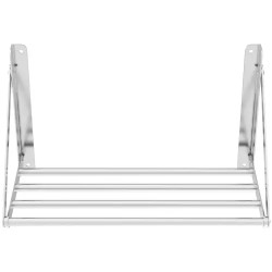 Royal Catering RC-TFWH60X30 taitettava seinähylly ruostumaton teräs 60 x 30 cm