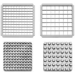 Royal Catering perunaleikkuri 3 teräkoolla 8x8, 10x10 ja 12x12 mm