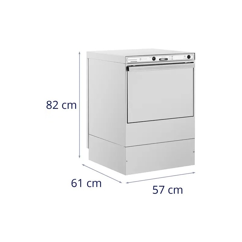 Royal Catering RCDW-06 alla-asenteinen astianpesukone, 6600 W, ruostumaton teräs