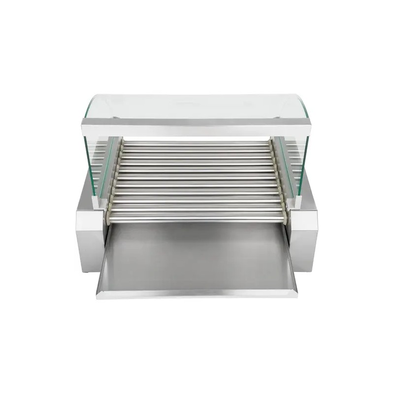 Hot Dog Grill RCHG-11E - 11 rullaa - ruostumaton teräs 16,50 kg