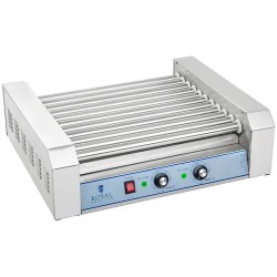 Hot Dog Grill RCHG-11E - 11 rullaa - ruostumaton teräs 16,50 kg