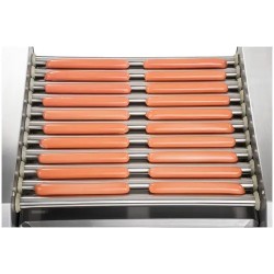 Hot Dog Grill RCHG-11E - 11 rullaa - ruostumaton teräs 16,50 kg