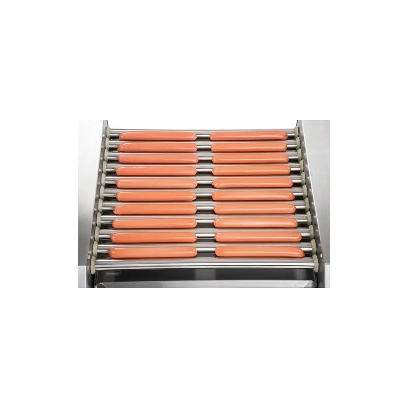 Hot Dog Grill RCHG-11E - 11 rullaa - ruostumaton teräs 16,50 kg
