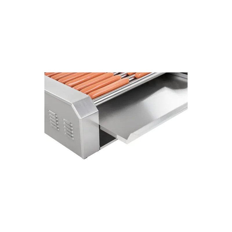 Hot Dog Grill RCHG-11E - 11 rullaa - ruostumaton teräs 16,50 kg