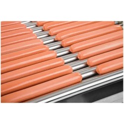 Hot Dog Grill RCHG-11E - 11 rullaa - ruostumaton teräs 16,50 kg
