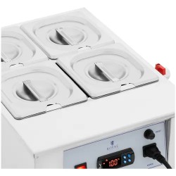 Royal Catering suklaan sulatuskone 4 x 1,5 l 1500 W