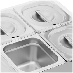Royal Catering suklaan sulatuskone 4 x 1,5 l 1500 W