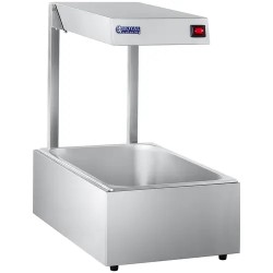 Royal Catering RCWB 500 lämpösilta GN 1 1 astialla 500 W 7 7 kg
