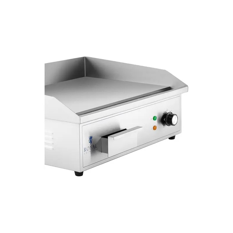 Royal Catering sähkögrilli 530 x 350 mm sileä valurautalevy 3000 W