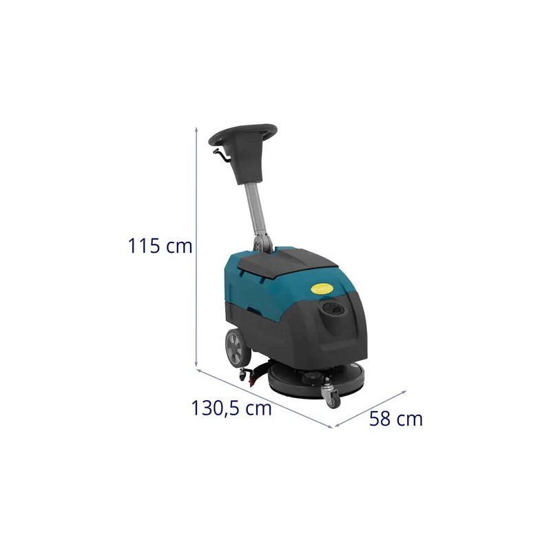 Akkukäyttöinen lattianpuhdistuskone 40 cm 2200 m²/h