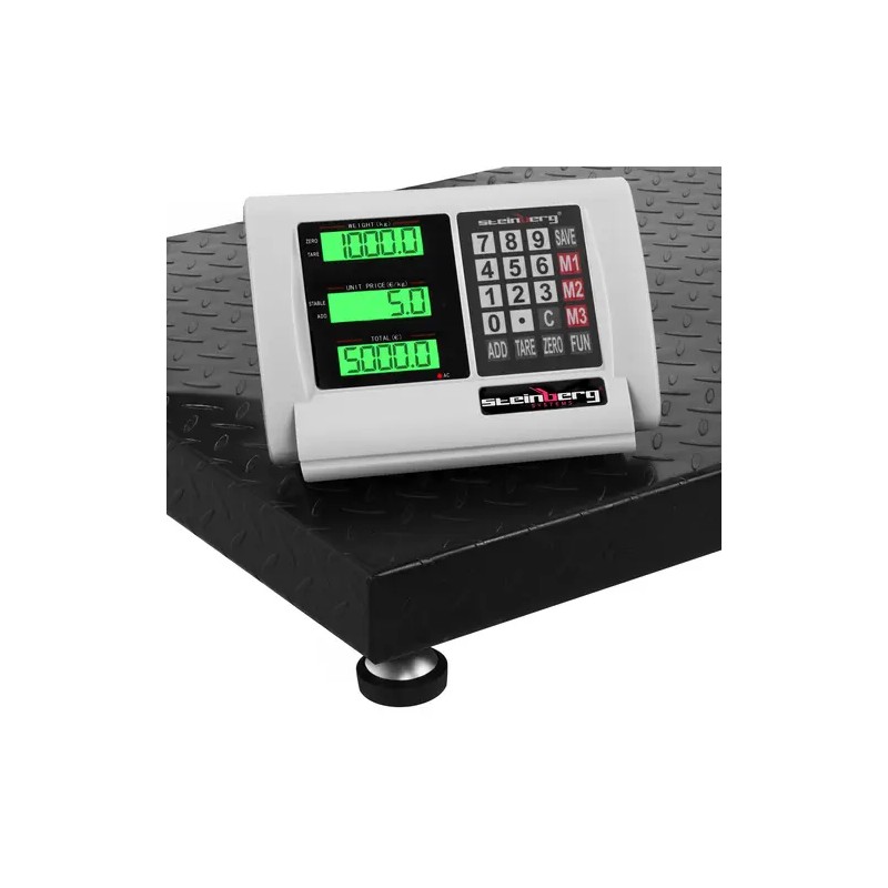 Steinberg Systems SBS-BW-1T/60x80 lattiavaaka 1000 kg 60 x 80 cm langaton LCD 26 kg