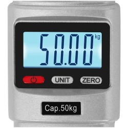Digitaalinen riippuvaaka 50 kg / 0,02 kg LCD-näytöllä