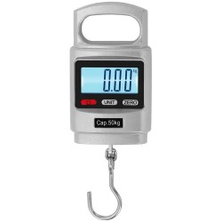 Digitaalinen riippuvaaka 50 kg / 0,02 kg LCD-näytöllä