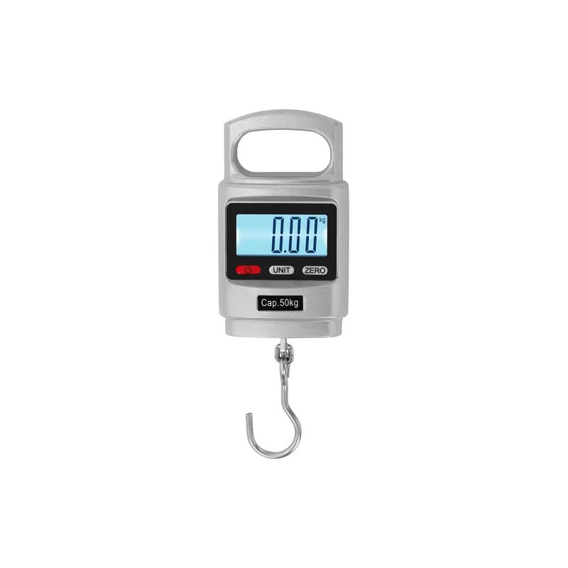Digitaalinen riippuvaaka 50 kg / 0,02 kg LCD-näytöllä
