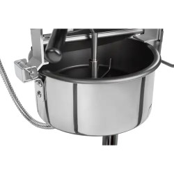 Royal Catering Popcornkone vaunulla 1500 W 5 kg/h musta