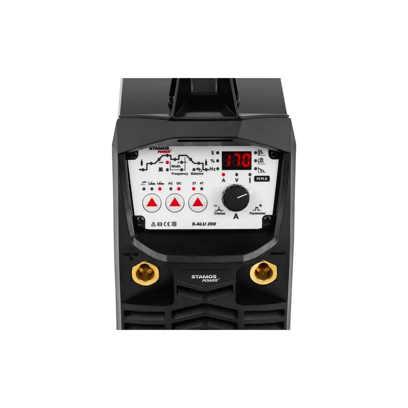 S-ALU 200 AC/DC TIG/MMA-hitsauslaite 200 A digitaalinen pulssitoiminnolla