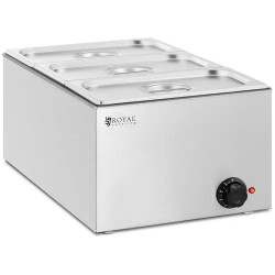 Royal Catering Bain Marie ruokalämmitin 640 W 3 x GN 1 3