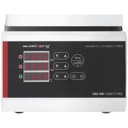 Magnetisekoitin lämmityslevyllä PRO, 5 l, 1600 rpm, 220 °C