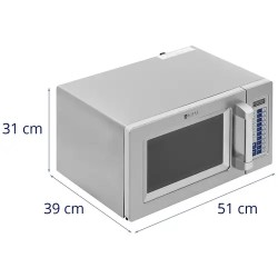 Royal Catering Gastro-mikroaaltouuni 1550 W 25 l