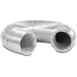Alumiininen poistoilmaletku 125 mm pituus 10 m