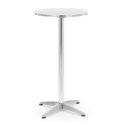 Royal Catering ECO bistropöytä 60 cm säädettävä korkeus 75 115 cm kokoontaitettava