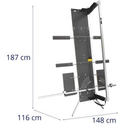 MSW Kuumalankaleikkuri 200 W 1300 mm / 350 mm jalustalla