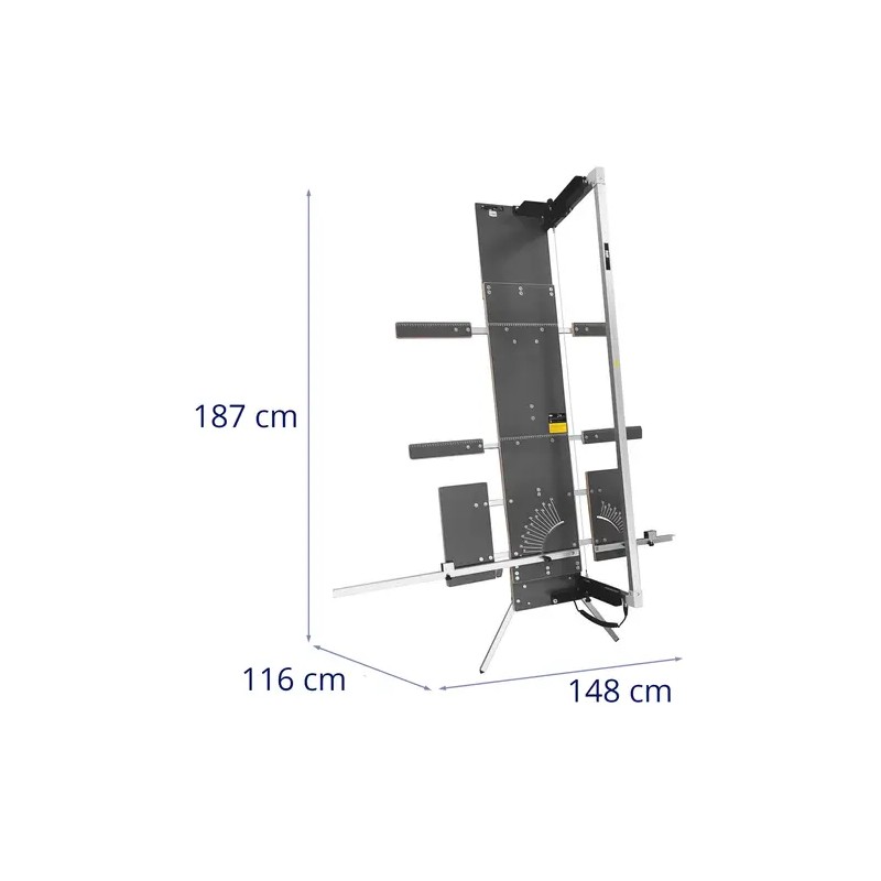 MSW Kuumalankaleikkuri 200 W 1300 mm / 350 mm jalustalla