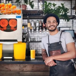 Royal Catering sähköinen mehupuristin 120 W puoliautomaattinen