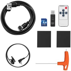 Putkikamera 30 m 12 LED 9" TFT-värinäyttö