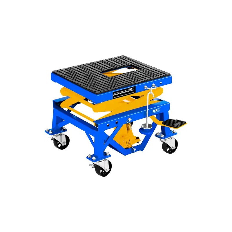 Saksinostin pyörillä MSW-MHB-135-PRO, 135 kg, 35–87 cm