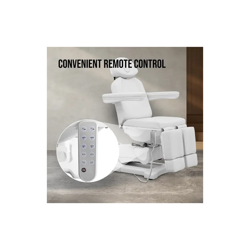 Physa Equitos White 01 sähköinen pediküürituoli 200 W, valkoinen