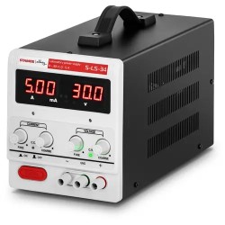 Laboratorion virtalähde S LS 34 0 30 V 0 5 A DC 205 W
