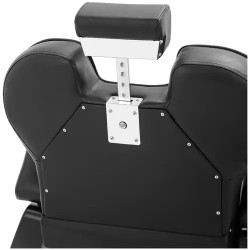 Kampaajatuoli jalkatuellella 57-69 cm 150 kg musta