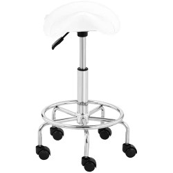 Physa Frankfurt White satulajakkara, korkeussäädettävä 58-74 cm, valkoinen
