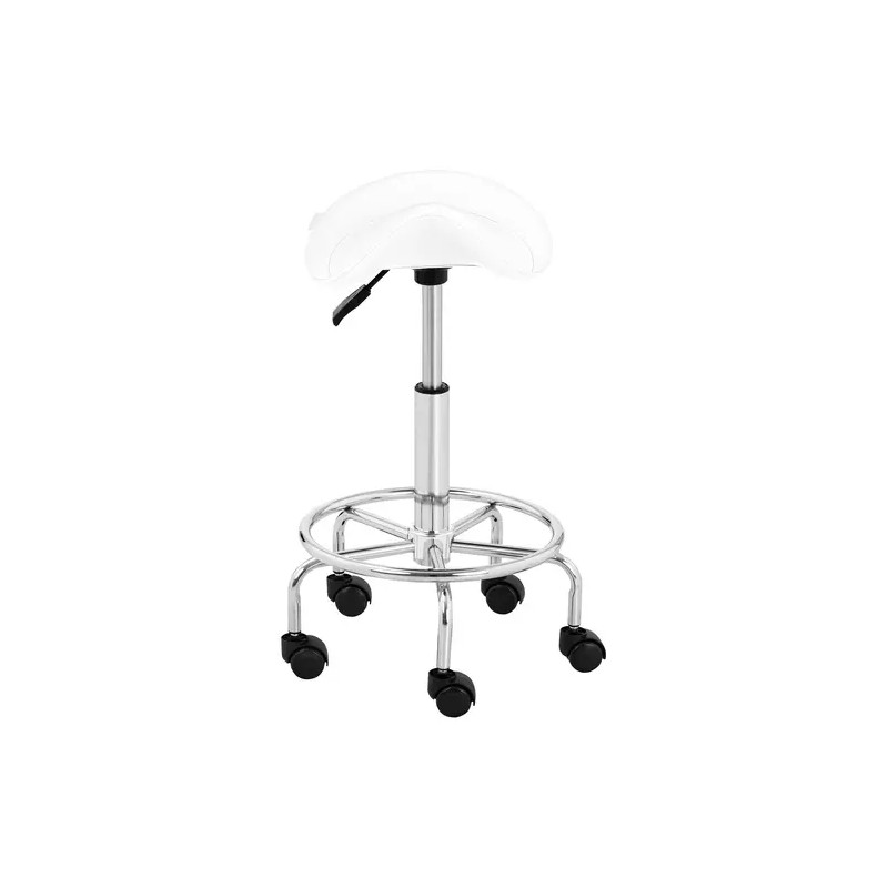 Physa Frankfurt White satulajakkara, korkeussäädettävä 58-74 cm, valkoinen