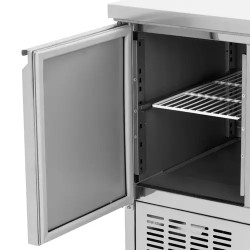 Royal Catering kylmäpöytä 240 l, 90 x 70 cm, ruostumaton teräs