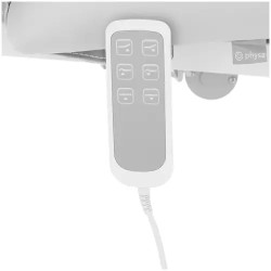 Sähköinen hierontapöytä 3 moottoria 300 W 185 x 67 cm valkoinen