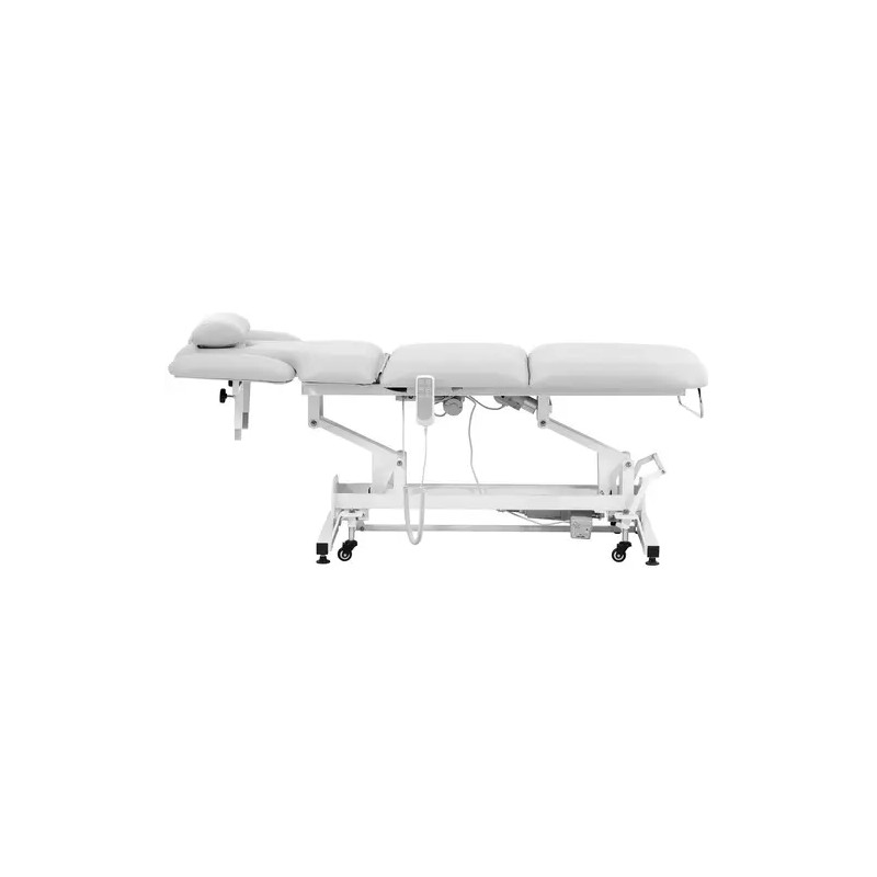 Sähköinen hierontapöytä 3 moottoria 300 W 185 x 67 cm valkoinen