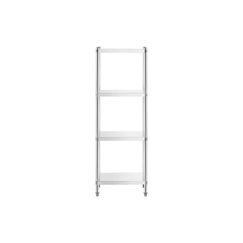 Royal Catering RCER-6040 ruostumaton teräshylly 60x40x180 cm, 200 kg