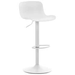 4 kpl Almada baarituoli säädettävä pyörivä muovi-istuin metallirungolla