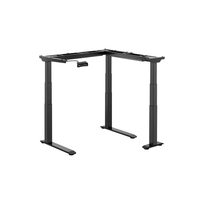 Fromm & Starck STAR_ATFE_11 säädettävä kulmapöydän runko, 60–125 cm, leveys 110–190 cm / 90–150 cm