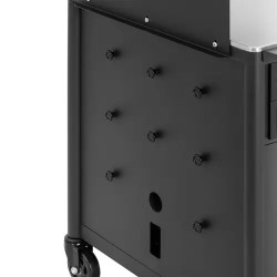 Liikuteltava tatuointityöpiste 4 vetolaatikkoa, 4 pistorasiaa ja 2 USB-porttia