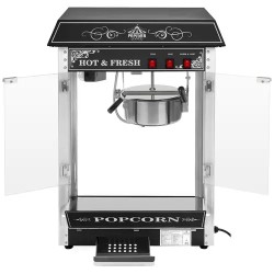 Royal Catering Popcorn-kone 1500 W 5 kg/h musta