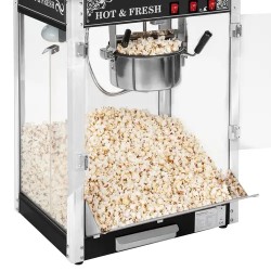 Royal Catering Popcorn-kone 1500 W 5 kg/h musta