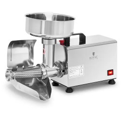 Royal Catering sähkökäyttöinen tomaattipuristin 450 W ruostumaton teräs