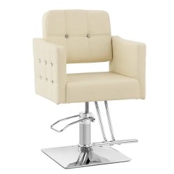 Cottam kampaajatuoli jalkatukella istuinkorkeus 49 63 cm beige