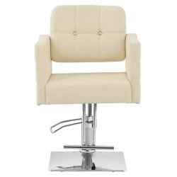 Cottam kampaajatuoli jalkatukella, istuinkorkeus 49-63 cm, beige