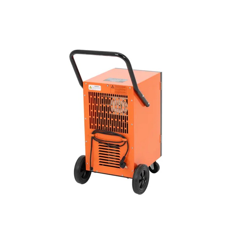 Rakennuskuivain 60 l/vrk 75 m² 600 m³/h LCD-näytöllä ja pyörillä